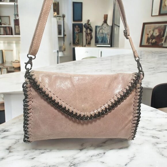 Lavorazione Artigiana Genuine Leather Crossbody Chain Bag - Picture 16 of 16